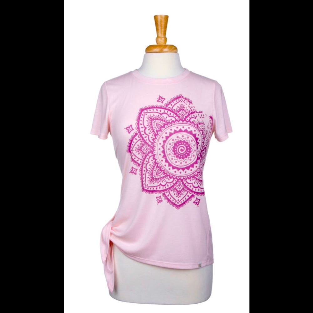 Mandela Mantra side-tie shirt